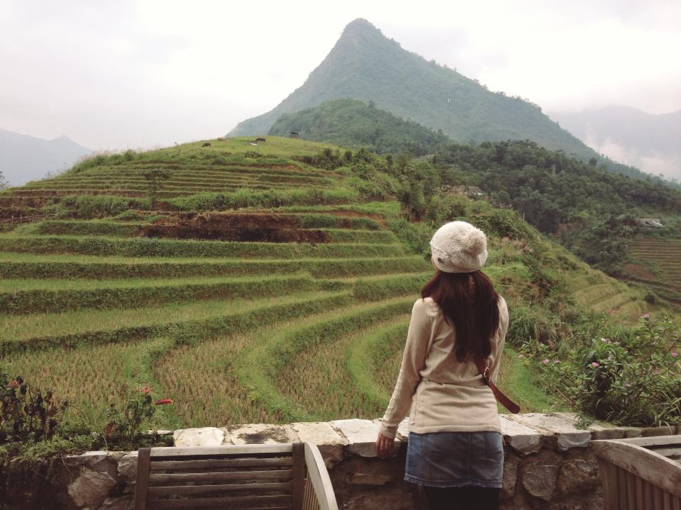 Tuyệt vời ! Những cánh đồng ruộng bậc thang bao quanh Topas Ecolodge
