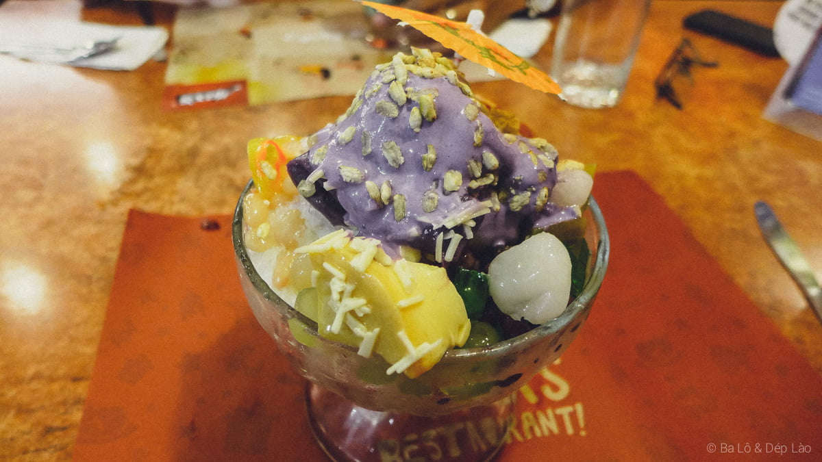 Halo Halo ở Max's Restaurant