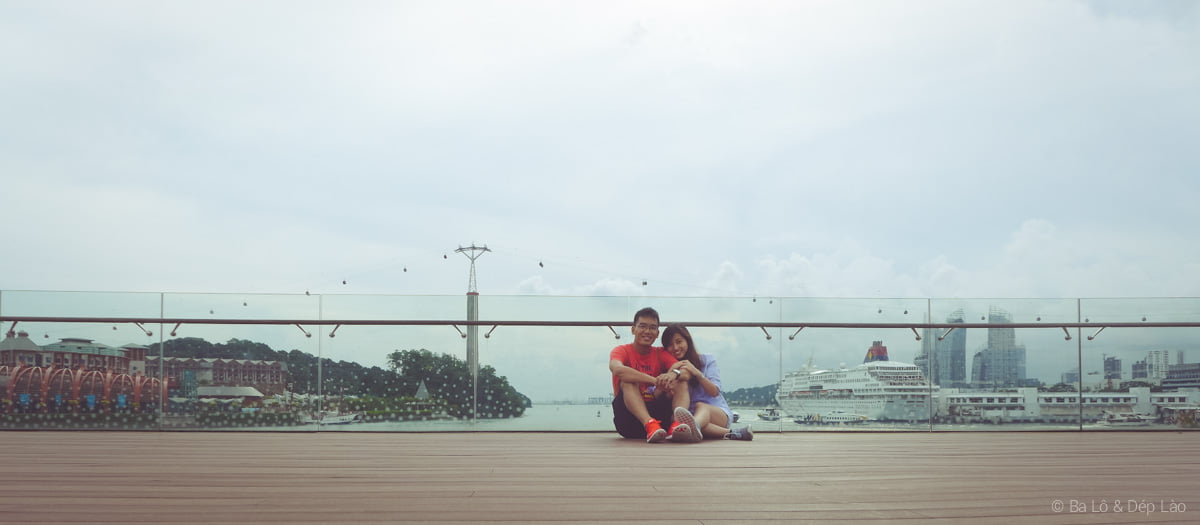 Ba Lô & Dép Lào tự sướng trên cầu