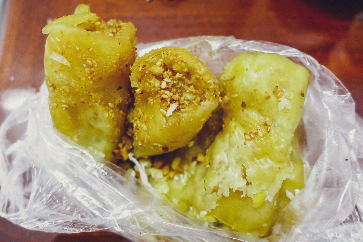 Bánh ướt ngọt - món ăn vặt vừa lạ vừa ngon
