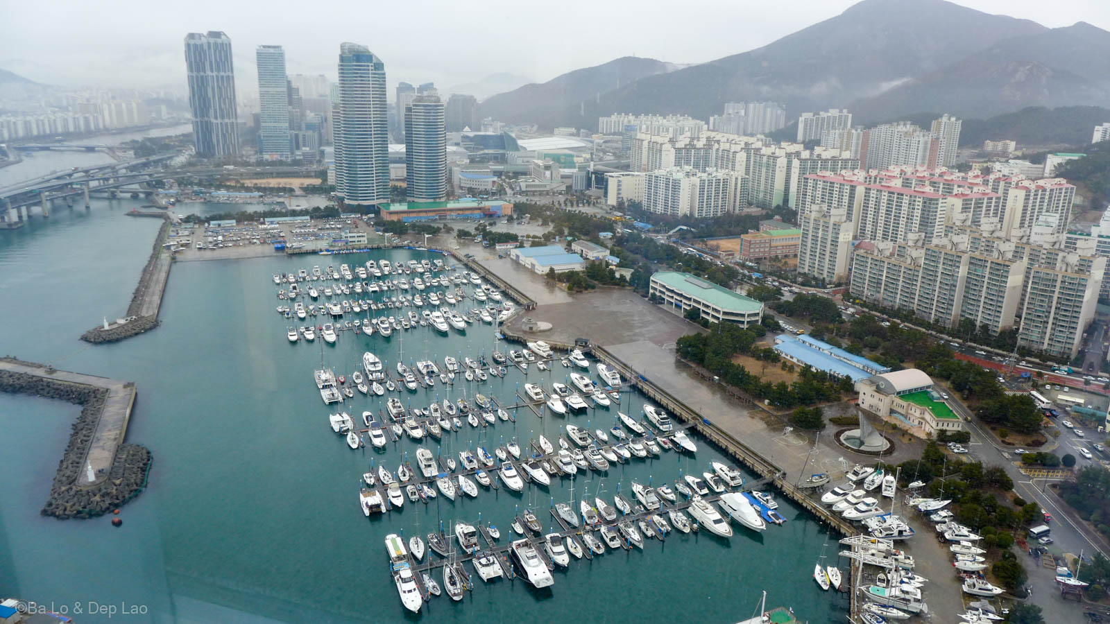 Bến tàu dành cho giới thượng lưu ở Busan