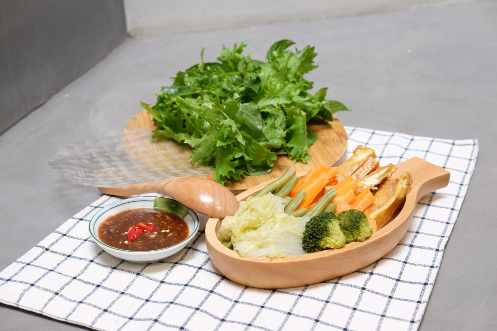 Gỏi cuốn thuần chay