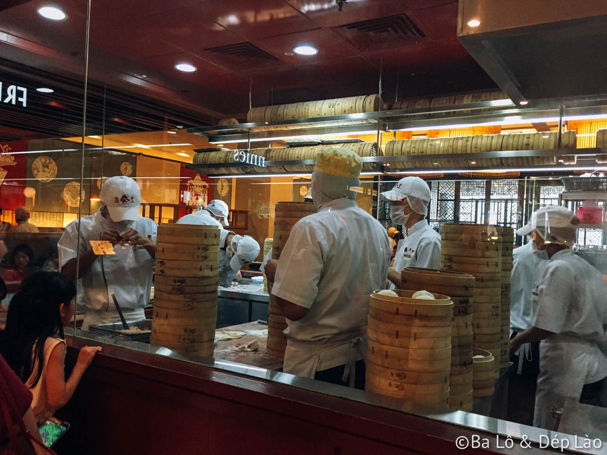 Thích thú khi được ngắm nhìn các đầu bếp chuyên nghiệp chuẩn bị Dimsum