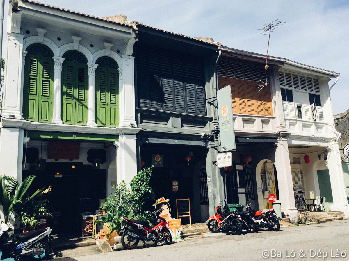 Kongsi nhà cổ quen thuộc tại Penang
