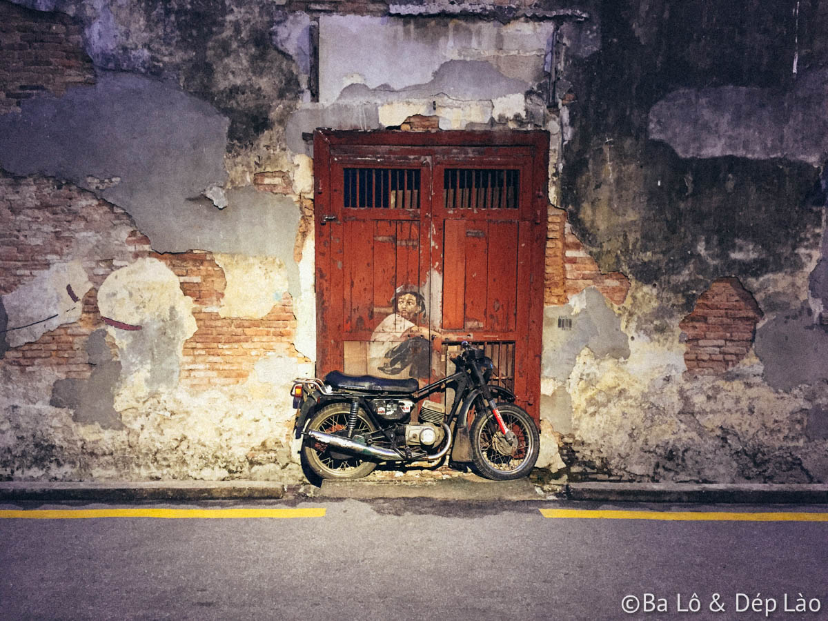 Street Art trên đường phố George Town, Penang