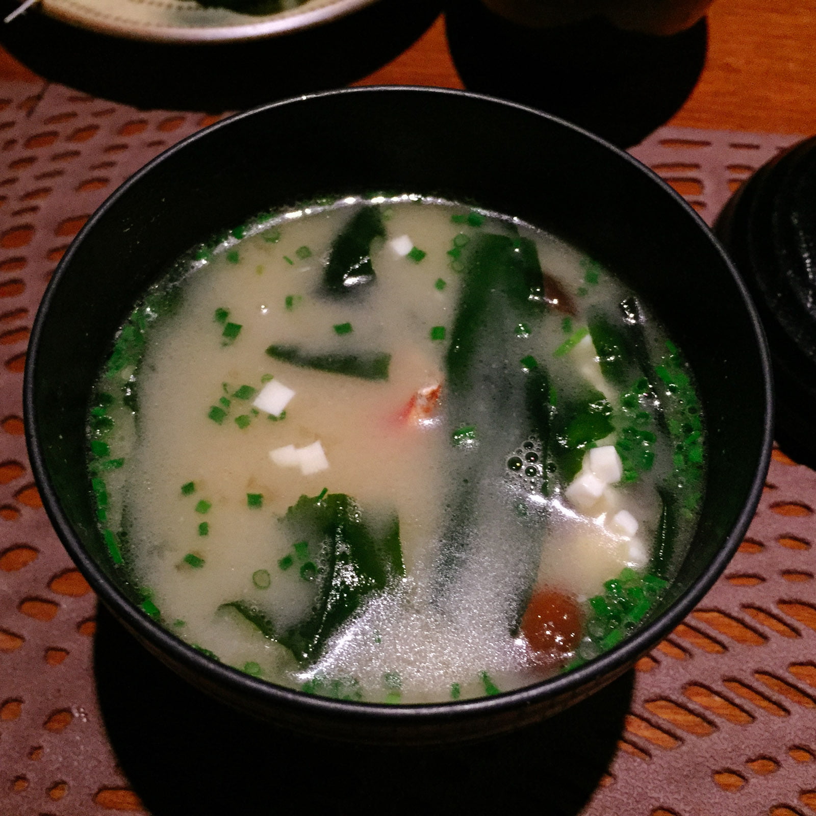 Món thứ bảy: Miso soup