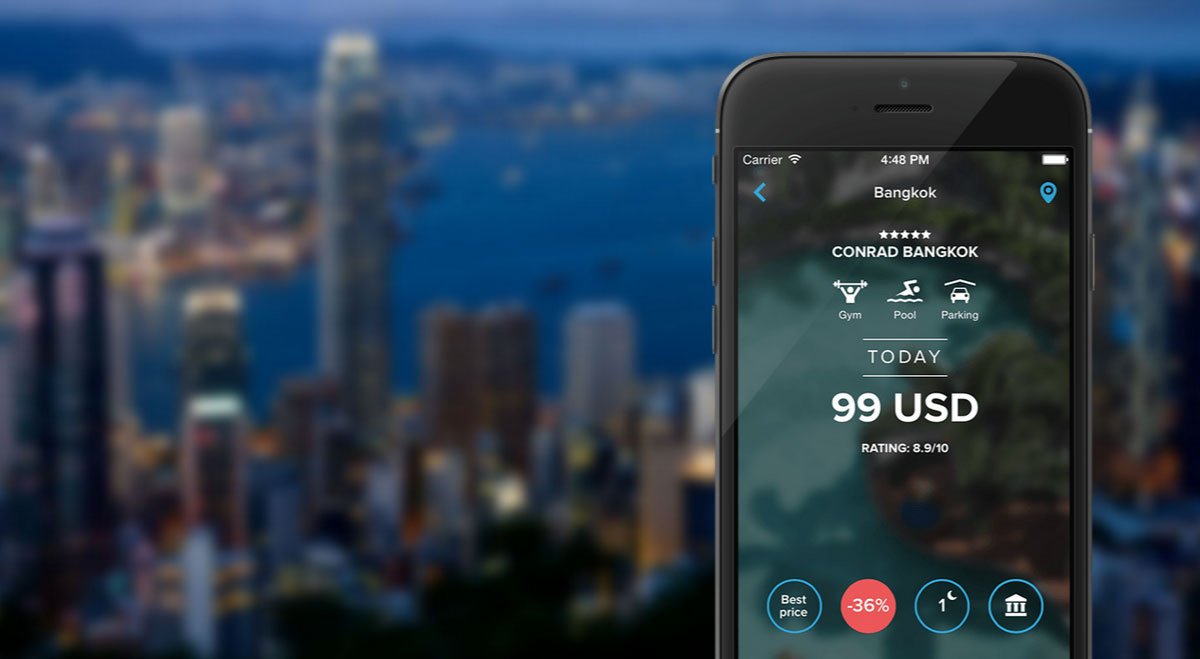 HotelQuickly - Ứng dụng đặt phòng khách sạn phút chót giá rẻ