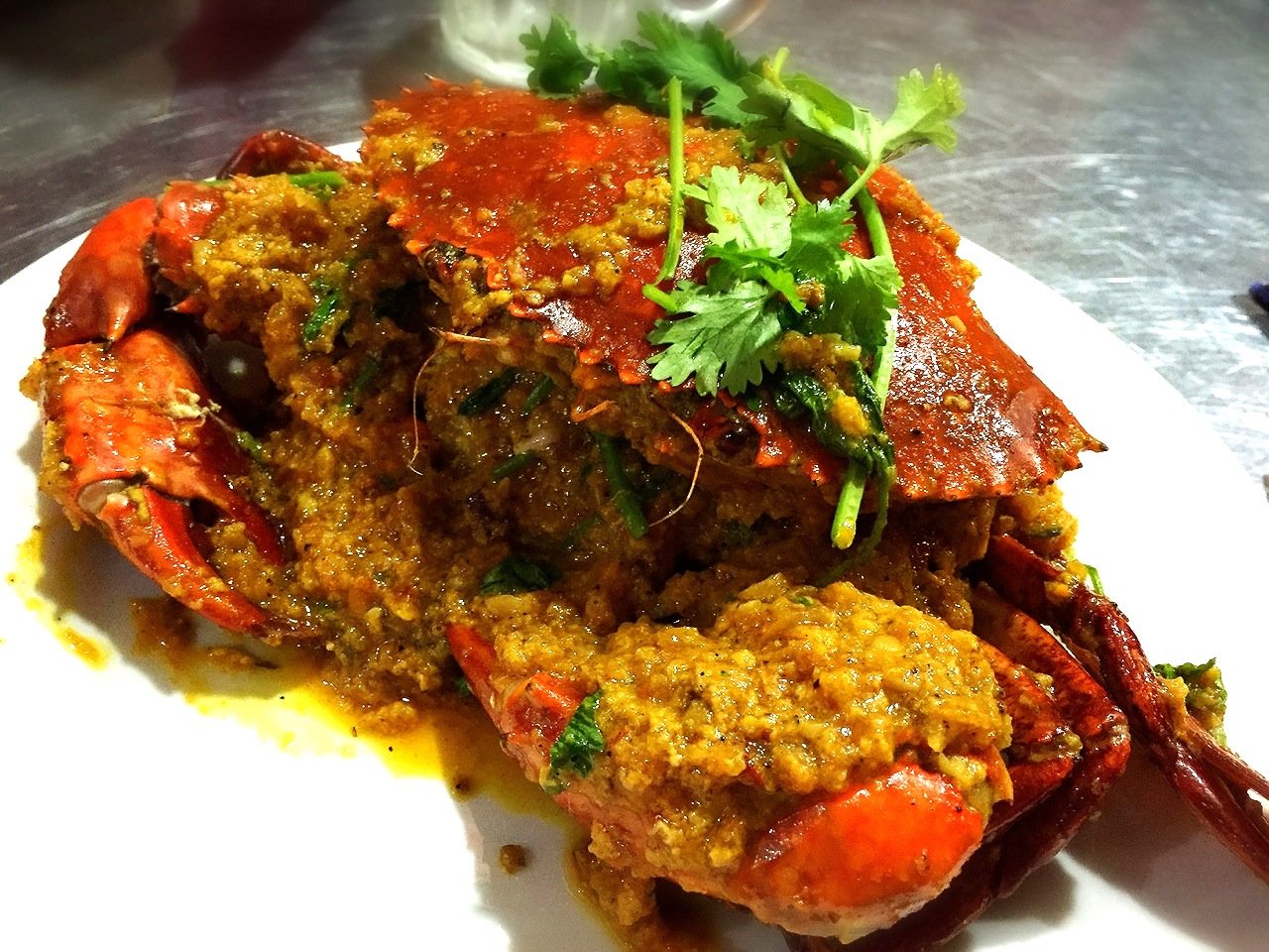 Cua sốt ớt Singapore giữa lòng Sài Gòn