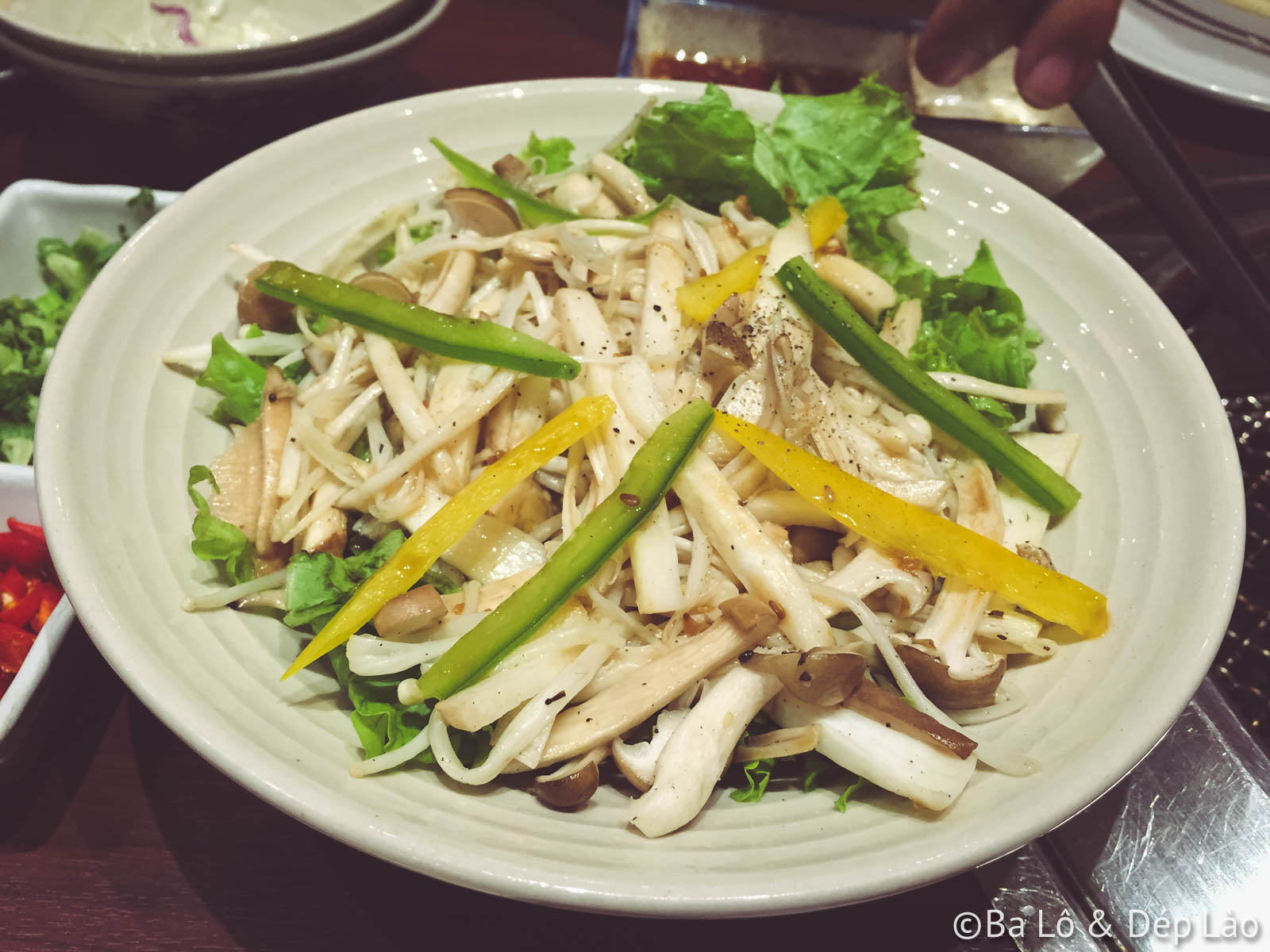 Salad nấm rất ngon