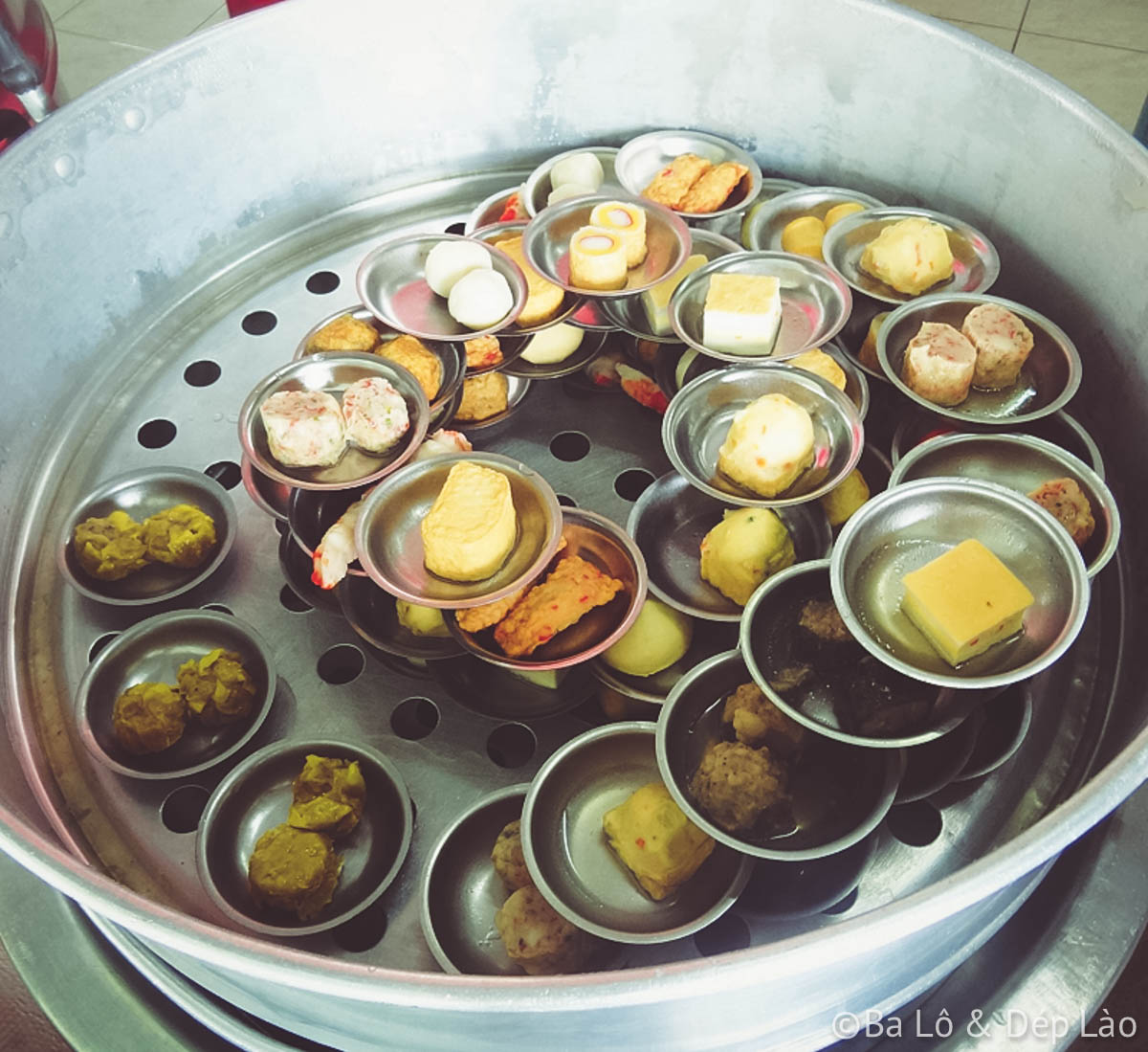 Dimsum theo phong cách Phuket.