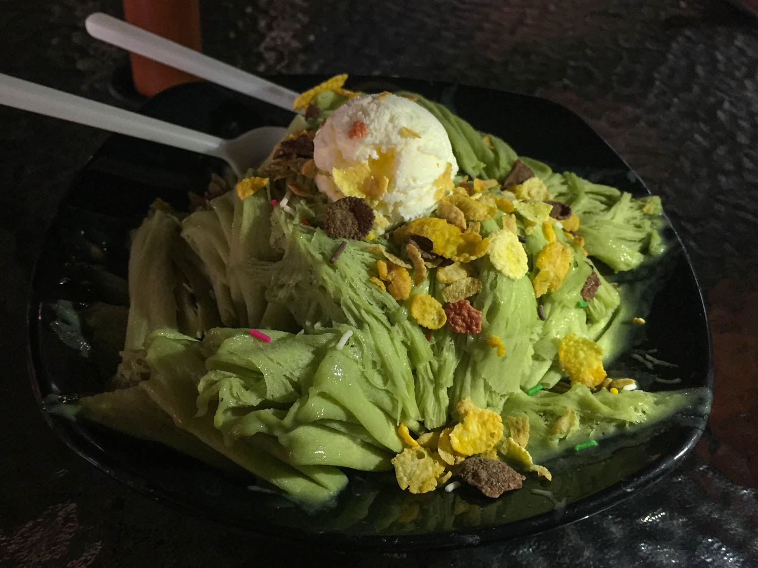 Kem tuyết trà xanh
