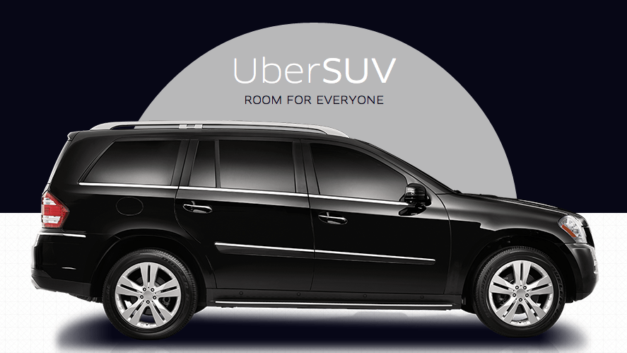 UberSUV - Nhiều chỗ hơn, giá không đổi